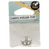 Gifi Accessoire bijou charms Masque Loup métal + pierre