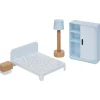 Gifi Jeux D'Imagination Et D'Imitation<Accessoires chambre maison de poupée en bois x4