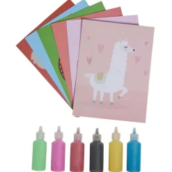 Gifi Jeux Créatifs<Activité carte à sable coloré x6