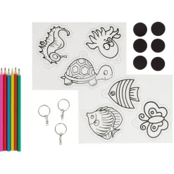 Gifi Jeux Créatifs<Activité création mobile multicolore x6