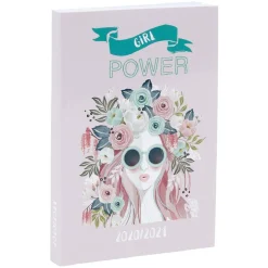 Agenda scolaire Basic girl power 2020 2021*Gifi New