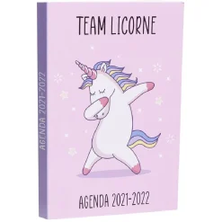 Agenda scolaire Basic Licorne 2021 2022*Gifi New