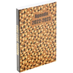 Agenda scolaire Basic Léopard 2022 2023*Gifi Hot