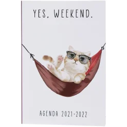 Agenda scolaire Basic Weekend 2021 2022*Gifi