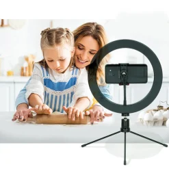 Anneau led avec support pour smartphone*Gifi Clearance