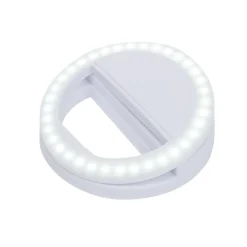 Anneau lumineux pour selfie blanc*Gifi New