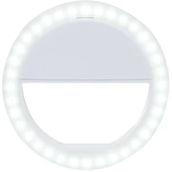 Anneau lumineux pour selfie blanc*Gifi New