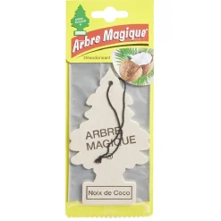 Gifi Arbre magique désodorisant voiture senteur noix de coco