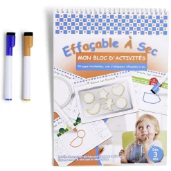 Gifi Ardoise d'actvités avec 2 feutres
