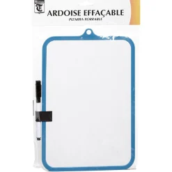 Ardoise effaçable à sec Tucson blanc et bleu*Gifi Best