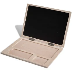Gifi Ardoise Magnétique Pliable en bois style ordinateur