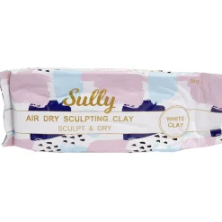 Gifi Argile naturelle extra blanche bloc 1kg
