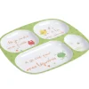 Assiette 4 compartiments enfant Les Maternelles*Gifi Outlet
