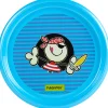 Assiette enfant plastique bleue Fulanitos*Gifi Discount
