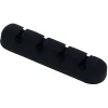 Attache câble adhésif 4 entrées noir ou blanc*Gifi Discount