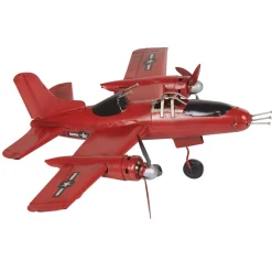 Gifi Jeux D'Imagination Et D'Imitation<Avion vintage rouge