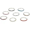Clearance Gifi Bague élastique imitation cristal