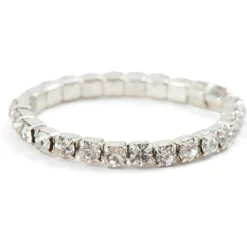Clearance Gifi Bague élastique imit.cristal