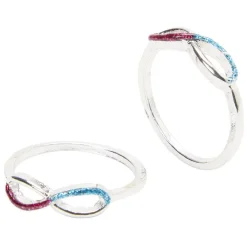 Sale Gifi Bague métal infini x2