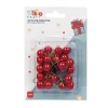 Gifi Jeux Créatifs<Baie déco houx rouge x20