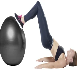 Gifi Ballon de fitness Ø65cm avec pompe manuelle