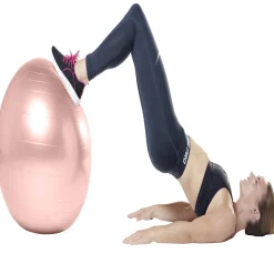 Gifi Ballon de fitness Ø65cm avec pompe manuelle