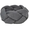 Outlet Gifi Bandeau tressé gris