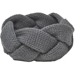 Outlet Gifi Bandeau tressé gris