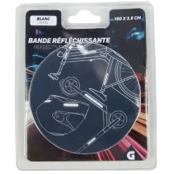 Gifi Bande réfléchissante adhésive blanche 1,5m