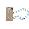 Gifi Banderole de mini fanions décor bleu L50 cm