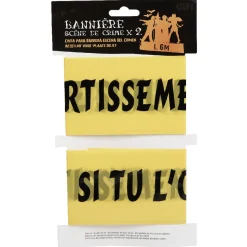 Bannière scène de crime 6 m x2*Gifi Sale