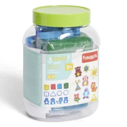 Gifi Jeux Créatifs<Baril de 4 pâtes à modeler 120g avec accessoires de moulage