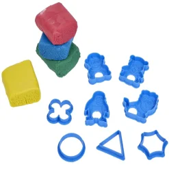 Gifi Jeux Créatifs<Baril de 4 pâtes à modeler 120g avec accessoires de moulage