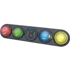 Barre LED 4 disco balls noir*Gifi Best