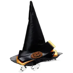 Barrette chapeau sorcière coloré à motif enfant*Gifi Online