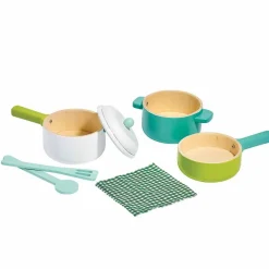 Gifi Jeux D'Imagination Et D'Imitation<Batterie de cuisine en bois