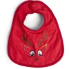 Bavoir 1er Noël brodé renne 26x34cm*Gifi New