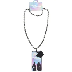 Bijou chaîne de téléphone en plastique L120cm - 2 modèles*Gifi Sale