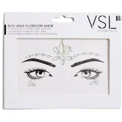Clearance Gifi Bijoux de visage adhésifs iridescents - 3 modèles