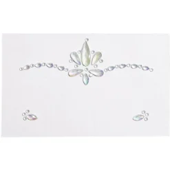 Clearance Gifi Bijoux de visage adhésifs iridescents - 3 modèles