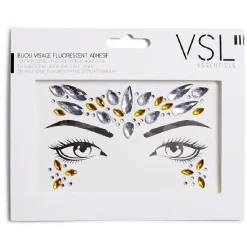 New Gifi Bijoux de visage adhésifs - 3 modèles