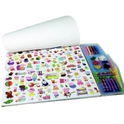 Gifi Bloc de coloriage XL Peppa pig 5 en 1