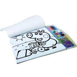 Gifi Bloc de coloriage XL Peppa pig 5 en 1