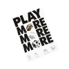 Bloc note 40 pages imprimé Play more*Gifi