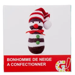 Gifi Bonhomme de neige Noël à confectionner