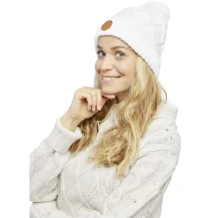 Online Gifi Bonnet à pompon amovible x3