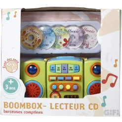 Gifi Eveil<Boombox lecteur CD 1er âge