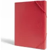 Boîte archive plastique dos 4cm rouge*Gifi Sale