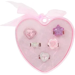 Outlet Gifi Boîte avec 5 bagues réglables enfant - 3 modèles