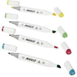 Boîte avec marqueur double pointe multicolore x36*Gifi Best